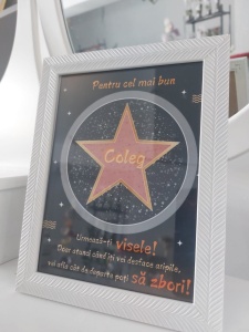 Ramă cu mesaj - Coleg