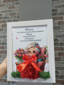 Tablou cu Licheni pentru Bunica