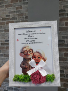Tablou cu Licheni Bunicii Model 2