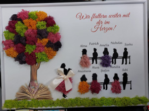 Moos Bild für Lehrer, Geschenke für Lehrer