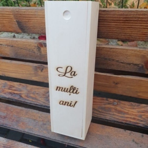 Cutie de vin personalizată