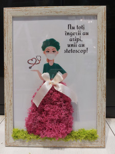 Tablou cu licheni - Medic