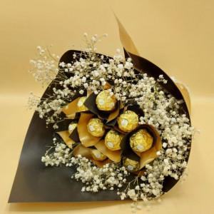 buchet comestibil praline rocher