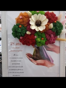 Tablou cu licheni 18 ani - Majorat