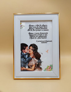 Tablou - Mama-i clipa de alinare 10X15