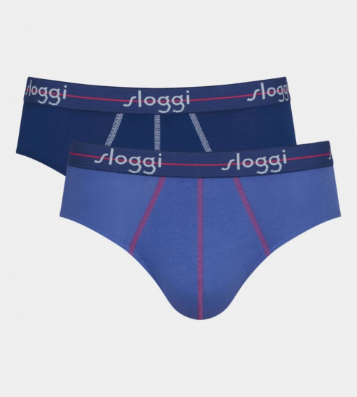 Set de 2 chiloti bărbați, Sloggi men Start Midi