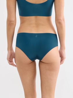 Boxer, lenjerie invizibilă, Sloggi ZERO Feel 2.0 Hipster Albastru - Img 2