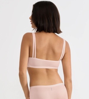 Bustieră invizibilă Sloggi ZERO Feel Air Bralette Roz - Img 2
