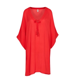 Caftan de plajă Triumph Beach MyWear Kaftan Coral - Img 5