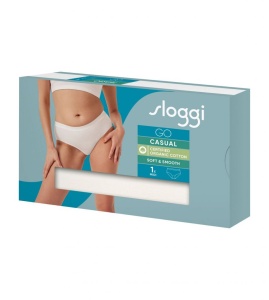 Chilot din bumbac organic ultra-moale, Sloggi GO Casual Midi - Img 7