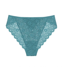 Chilot din dantelă răscroit, Triumph Amourette Highleg Tai - Img 5