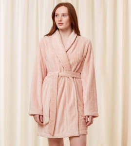 Halat femei pufos, Triumph Fleece Robe 3/4 - Img 1