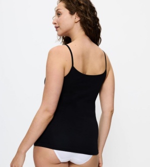 Maiou fin din bumbac, Triumph Sense Of Cotton Spaghetti Top - Img 2