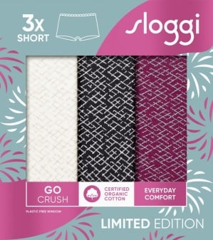 Pachet de 3 chiloți Sloggi GO Crush Short C3P - Img 9
