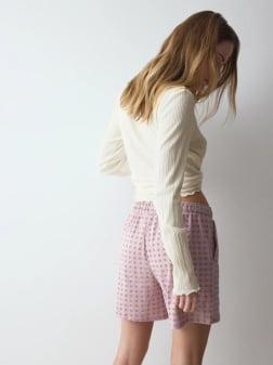 Pantaloni scurți de pijama din bumbac, Triumph Mix & Match Shorts 01 - Img 2