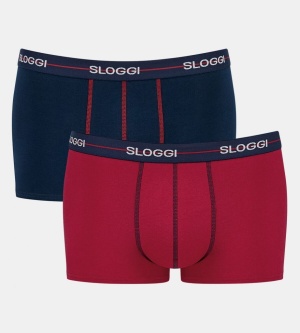 Set de 2 boxeri pentru bărbați, Sloggi men Start Hipster C2P