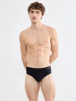 Set de 2 perechi de chiloți bărbătești, Sloggi SLG Base Brief C2P Negru