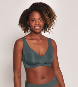 Sloggi Zero Feel Bralette, bustieră cu burete detașabil - Img 1
