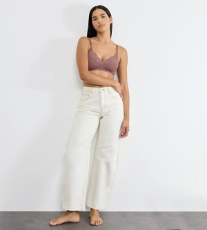Sutien bralette, Sloggi Romance Soft Bra Maro - Img 4