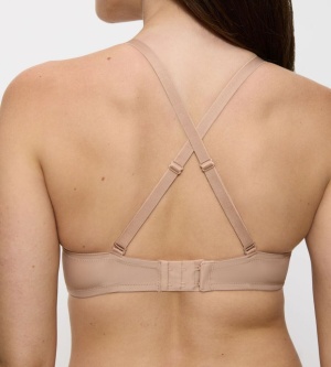 Sutien buretat cu bretele detașabile, Triumph Lovely Micro WHPM Bej - Img 11