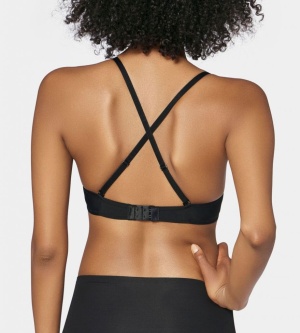 Sutien buretat cu bretele detașabile, Triumph Lovely Micro WHPM Negru - Img 7