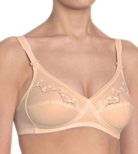 Sutien Clasic din bumbac, Triumph Elasti Cross + Cotton N - Img 1