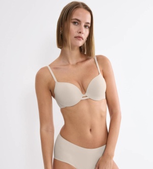 Sutien cu armătură și cupe ușor buretate, Triumph Body Make-Up Illusion WHP Bej