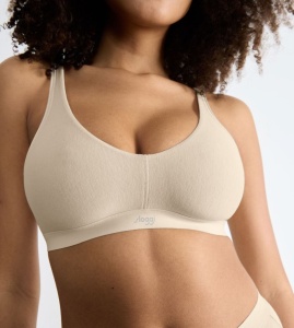 Sutien fără armătură din bumbac organic și respirabil, Sloggi EVER Ease Soft bra - Img 4