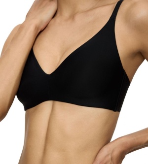 Sutien invizibil, fără armătură, Triumph Pure Micro N Negru - Img 9