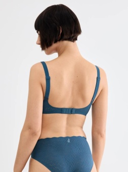 Sutien Lift Up Sloggi ZERO Feel Bliss THE UP TshirtBra Albastru - Img 2
