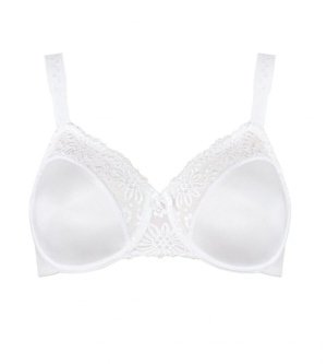 Sutien Minimizer pentru femeile cu bust generos, cu armătură, fără burete, Triumph Ladyform Soft W Alb - Img 9