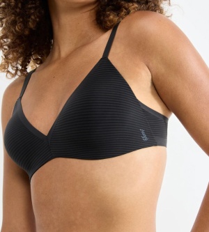 Sutien push-up invizibil, Sloggi ZERO Feel Air THE UP Push Up Negru - Img 3