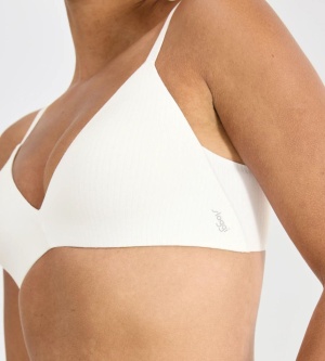 Sutien push-up invizibil, Sloggi ZERO Feel Pure THE UP Push Up Crem - Img 3