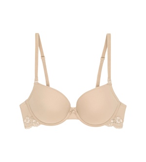 Sutien push-up Triumph Lovely Micro WHUM Bej - Img 5
