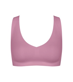 Bustieră invizibilă, Sloggi ZERO Feel 2.0 Bralette Roz - Img 5