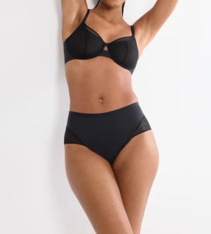 Chilot cu efect de modelare ușoară, Triumph Comfort Contour Maxi Negru