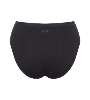 Chilot damă clasic din bumbac organic, Sloggi GO Daily Cotton Tai Negru - Img 6
