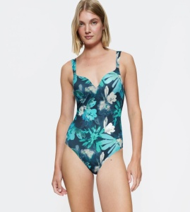 Costum de baie întreg, cu burete și sârmă, Triumph Summer Fleur OWP - Img 3