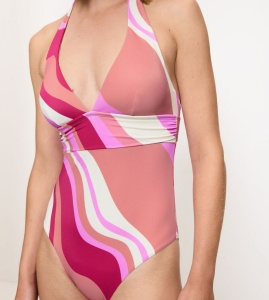Costum de baie întreg cu cupe burete detașabile, Triumph Summer Mix & Match OP Plunge - Img 4