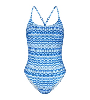 Costum de baie întreg fără armătură, Triumph Mix & Match Summer OP 01 Albastru - Img 2
