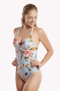 Lisca Hawaii Costum întreg cu burete - Img 1
