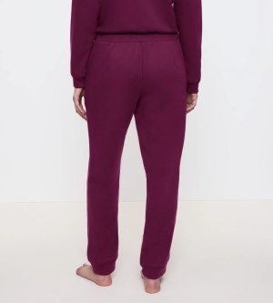 Pantaloni lounge damă cu croială slim, Triumph MyWear Lounge Trousers Mov - Img 2
