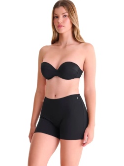 Pantaloni scurți de baie cu talie înaltă, fără cusături, Lisca Capri 41799