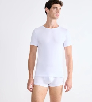 Set 2 bucati, Tricou pentru bărbați, Sloggi Men GO ABC 2.0 Alb