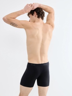 Set de 2 perechi de boxeri bărbătești, Sloggi SLG Base Short C2P Negru - Img 2