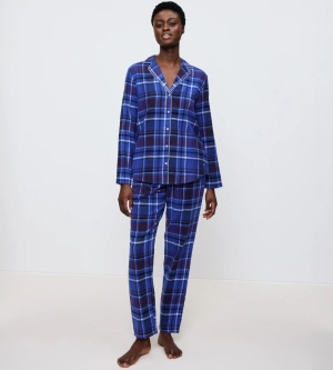 Set pijama femei, Triumph Boyfriend PW 01 Checks