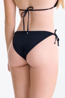 Slip de baie cu șnururi laterale, Lisca Portofino 41747, Negru - Img 3