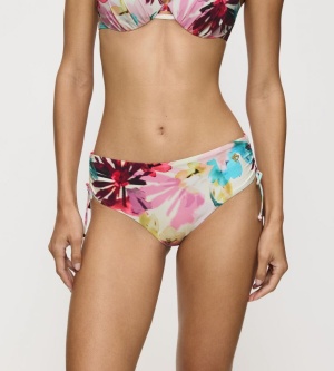 Slip de baie reglabil, cu acoperire medie Triumph Summer Fleur Midi