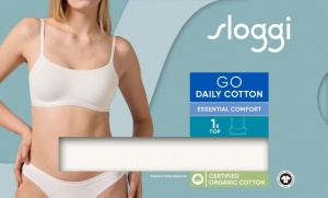 Sutien bralette din bumbac, Sloggi GO Daily Cotton Top - Img 6