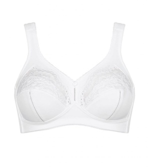 Sutien clasic fără armătură Triumph Allegra N Alb - Img 3